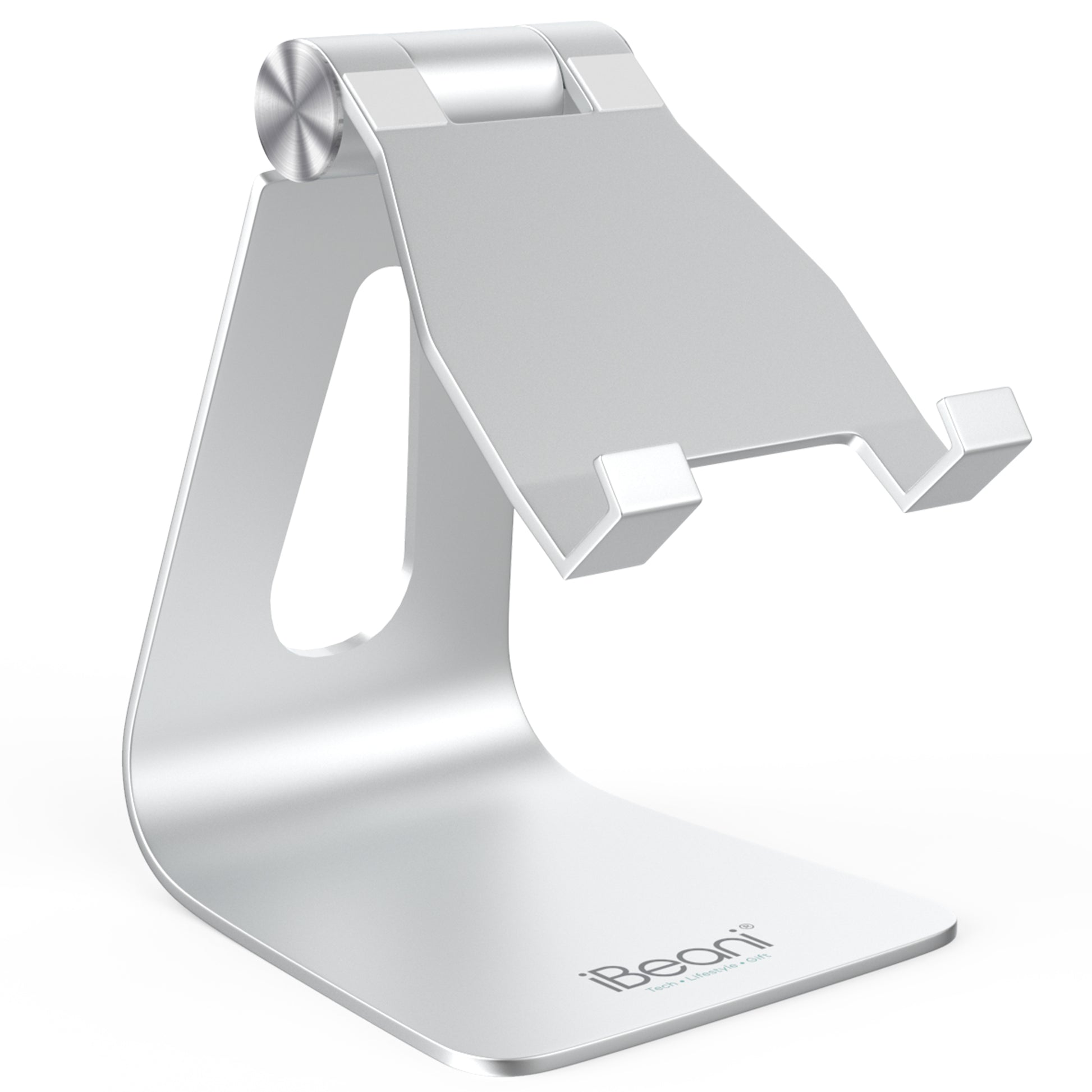 Gritin Phone Stand, Adjustable Phone Holder Stand Dock - Full Aluminum  Desktop Holder Stand for iPhone15, 14